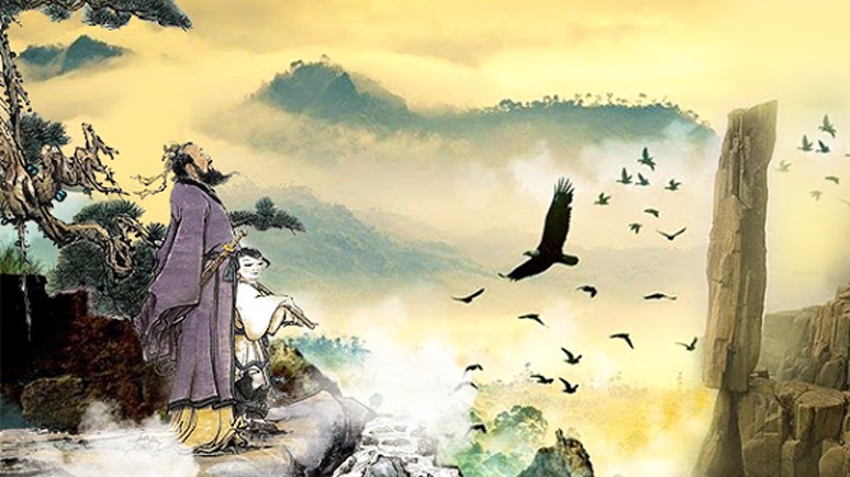 Quan sát thiên hạ như từ xa quan sát núi, không thể chỉ dựa vào mắt, phải dùng trực giác, phải dụng tâm